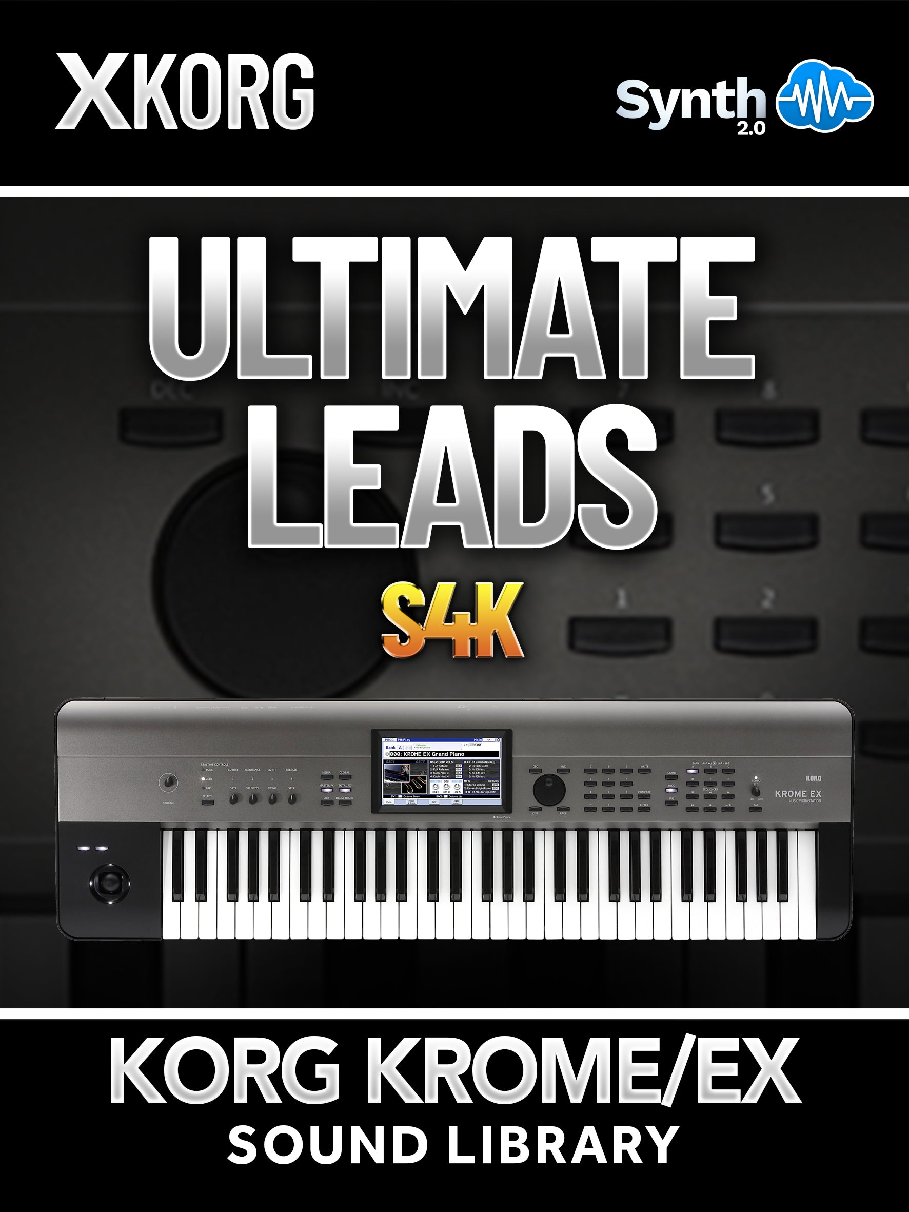 S4K102 - Ultimate Leads S4K - Korg Krome / Krome Ex ( over 64 presets )