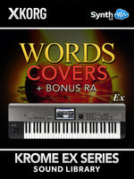 LDX092 - Words Covers Ex + Bonus RA - Korg Krome Ex ( over 100 presets )