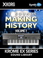 LDX301 - 17 Sounds - Making History V1 - Korg Krome EX
