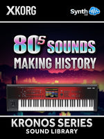 FPL017 - ( Bundle ) - 80's Cover Pack + 80s Sounds - Making History - Korg Kronos