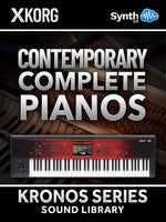 DRS012 - ( Bundle ) - Contemporary - Complete Pianos Vol.1 + Vol.2 - Korg Kronos