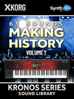 SCL408 - ( Bundle ) - 80s Sounds - Making History + 85 Sounds - Making History Vol.1 - Korg Kronos
