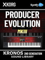 LDX087 - Producer Evolution MKIII - Korg Kronos 2nd Generation ( 64 presets )