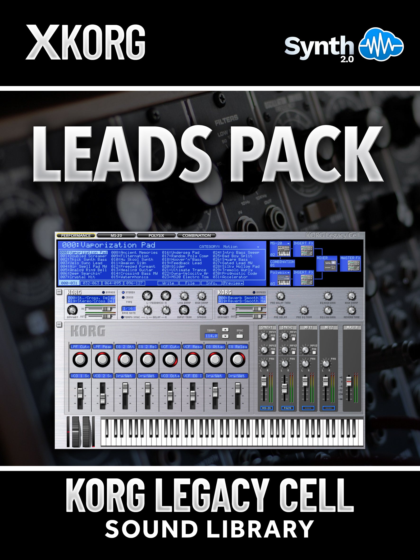 LDX091 - Leads Pack - Korg Legacy Cell ( 8 presets )