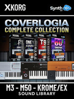 SCL022 - CoverLogia - Complete Cover Collection ( Pink Floyd + Queen + Toto + 80's Cover ) - Korg M3 / M50 / Krome - Ex