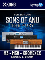STZ001 - Full set "SONS OF ANU (THE FURY)" - KORG M3 / M50 / Krome / Krome Ex