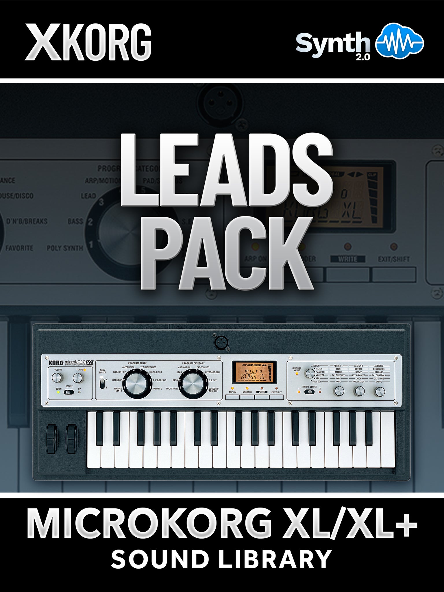 LDX016 - Leads Pack - Korg Microkorg XL / XL +| Synthcloud di