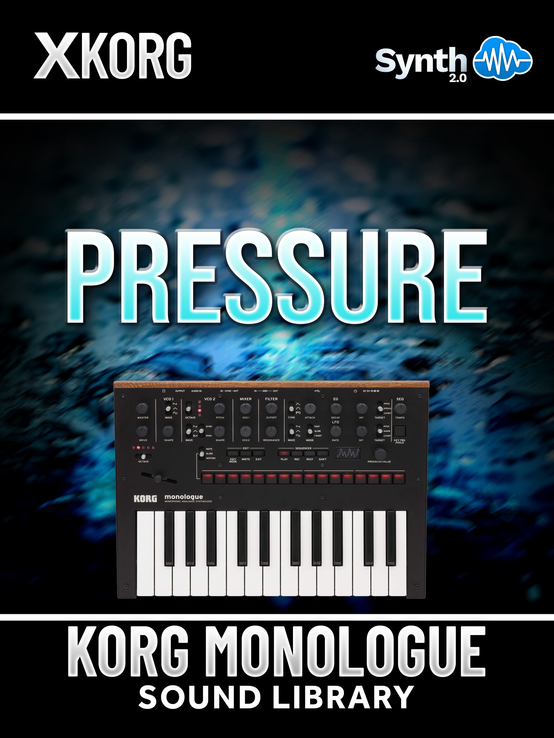 SCL369 - Pressure Library - Korg Monologue ( 100 presets )