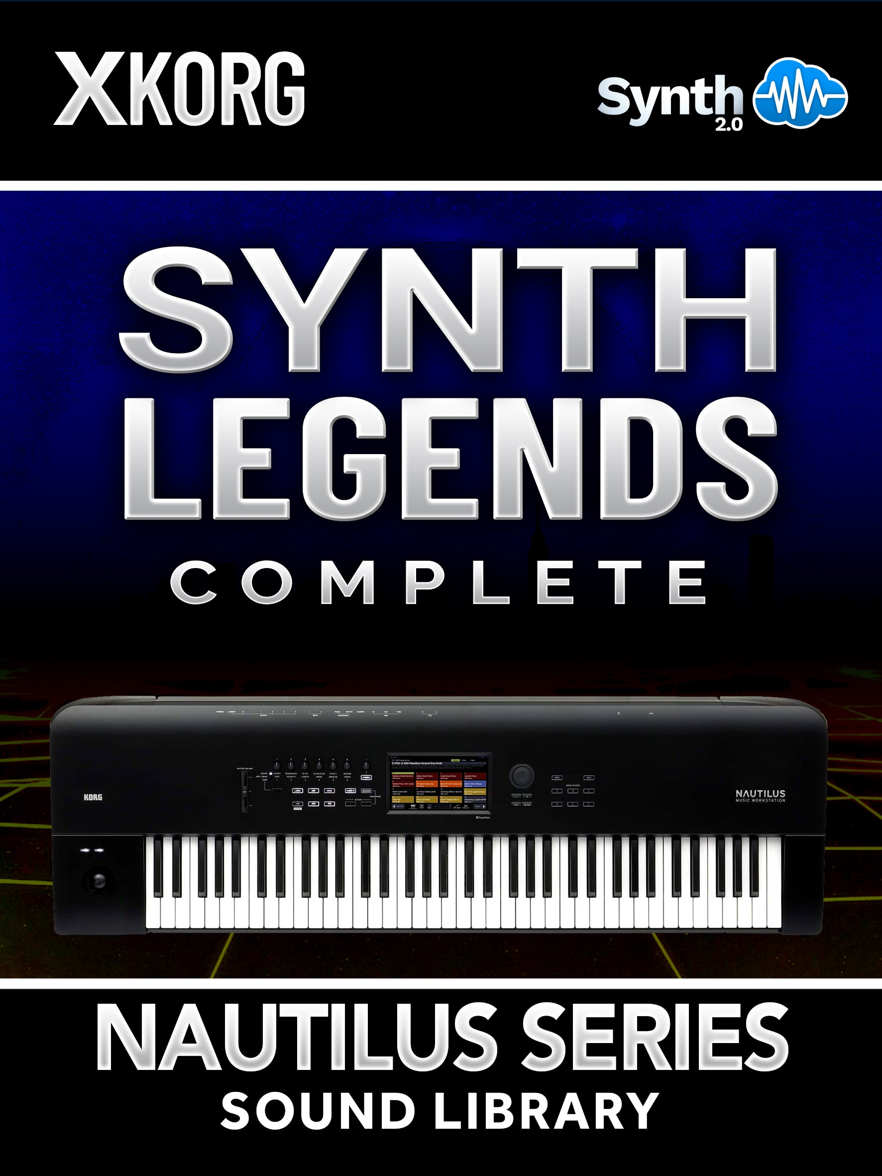 SLG007 - Complete Synth Legends - Korg Nautilus Series ( 128 presets )