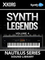 SLG004 - Synth Legends V4 - Korg Nautilus Series ( 34 sounds )
