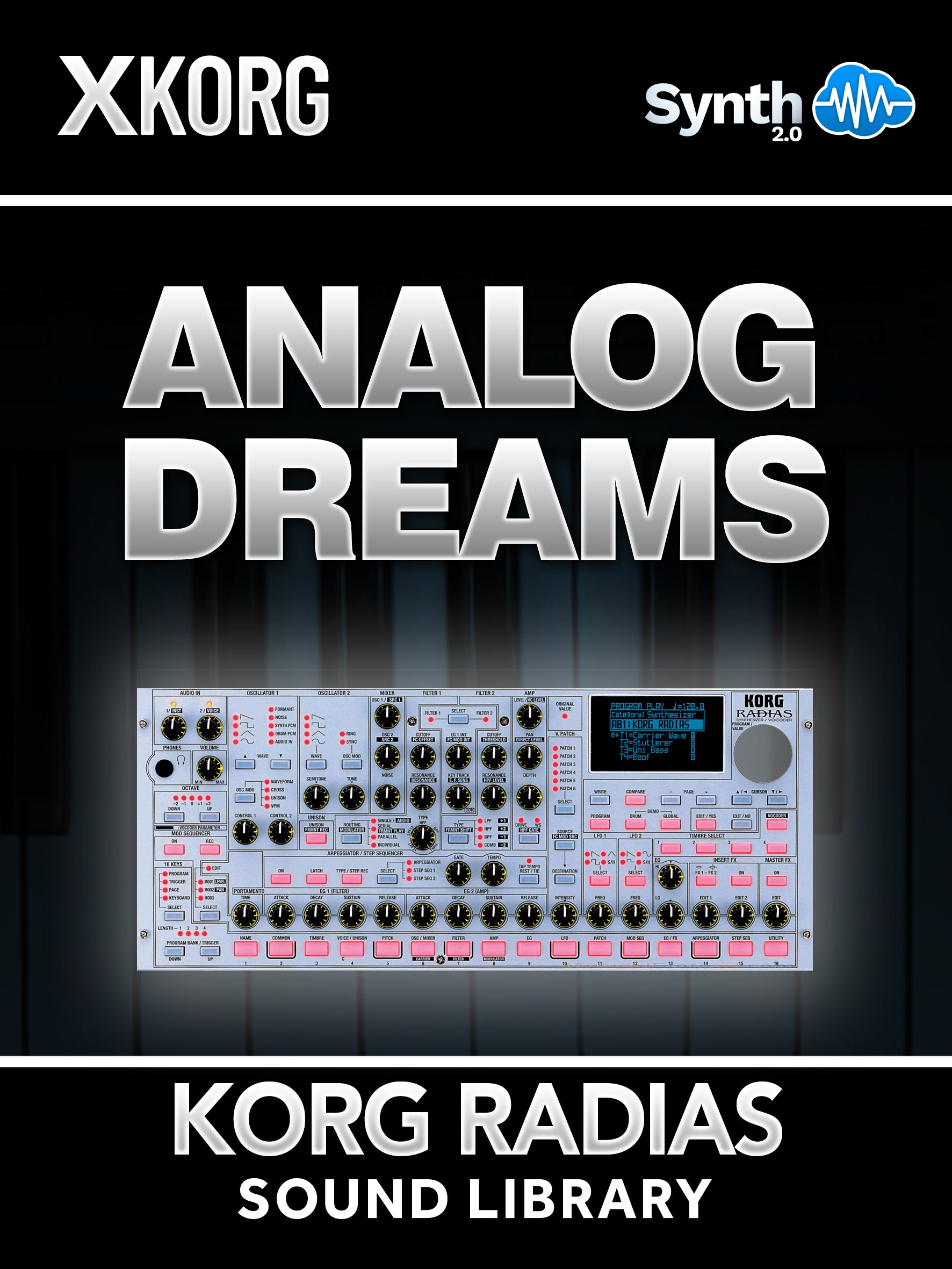 LFO001 - Analog Dreams - Korg Radias ( 64 presets )