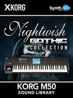 LDX008 - ( Bundle ) - Nightwish Gothic Collection + Dark Goth Leads - Korg M50