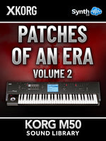 SKL003 - Patches Of An Era V2 - Nightwish Cover Pack - Korg M50 ( 34 presets )