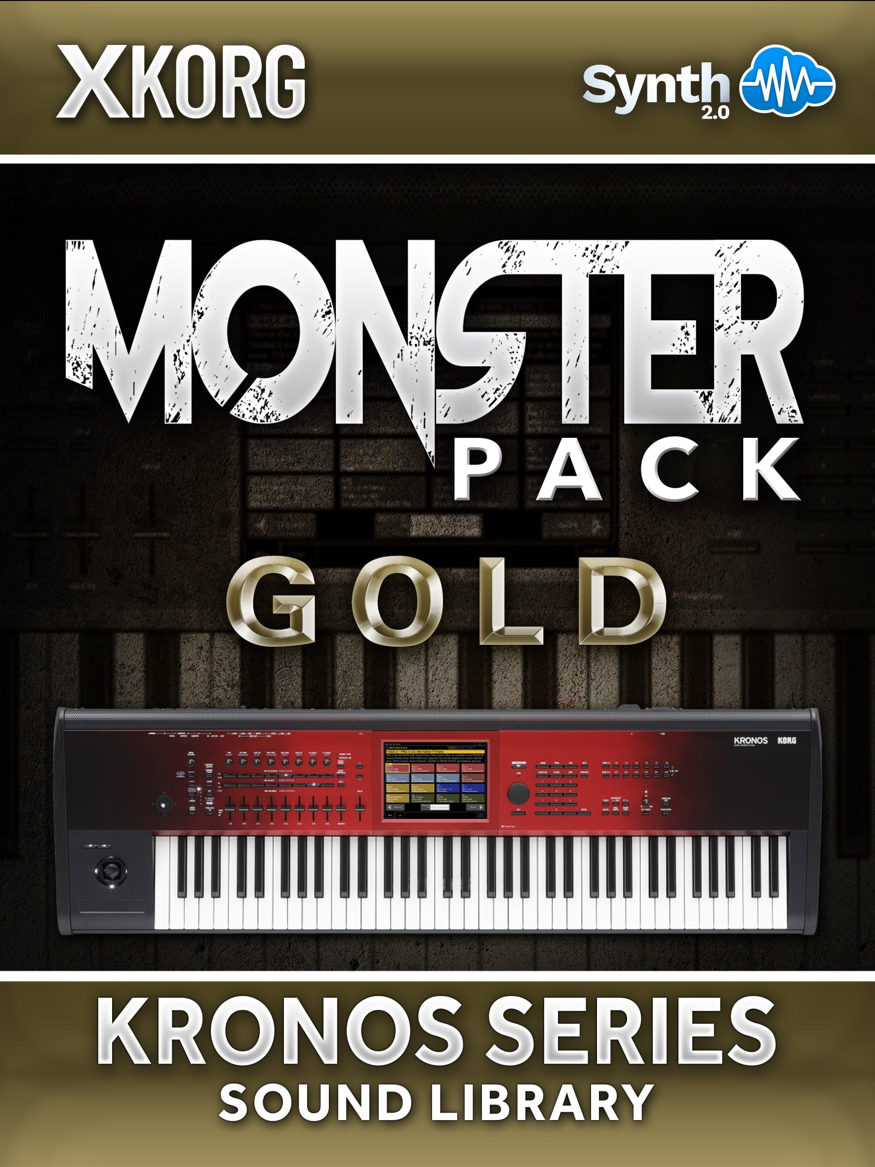 SCL191 - Monster Pack Gold - Korg Kronos Series ( over 500 presets )