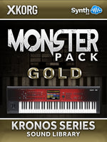 SCL191 - Monster Pack Gold - Korg Kronos Series