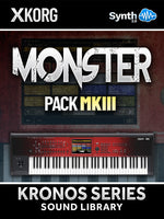 SCL080 - ( Bundle ) - Monster Pack MKIII + DT Covers Gold Pack - Korg Kronos