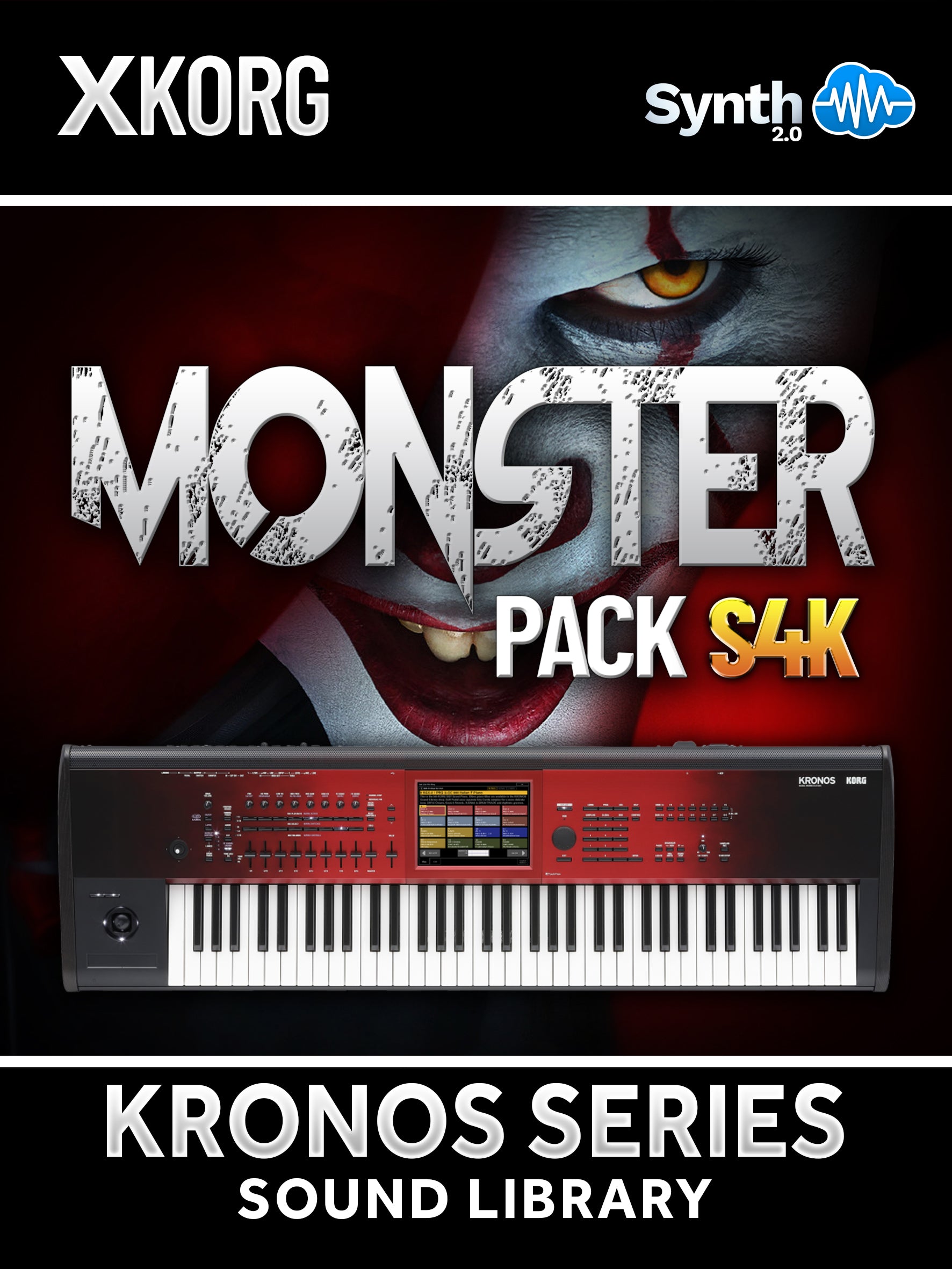 SCL207 - ( Bundle ) - Monster Pack S4K + Monster Pack MKIII - Korg Kronos Series
