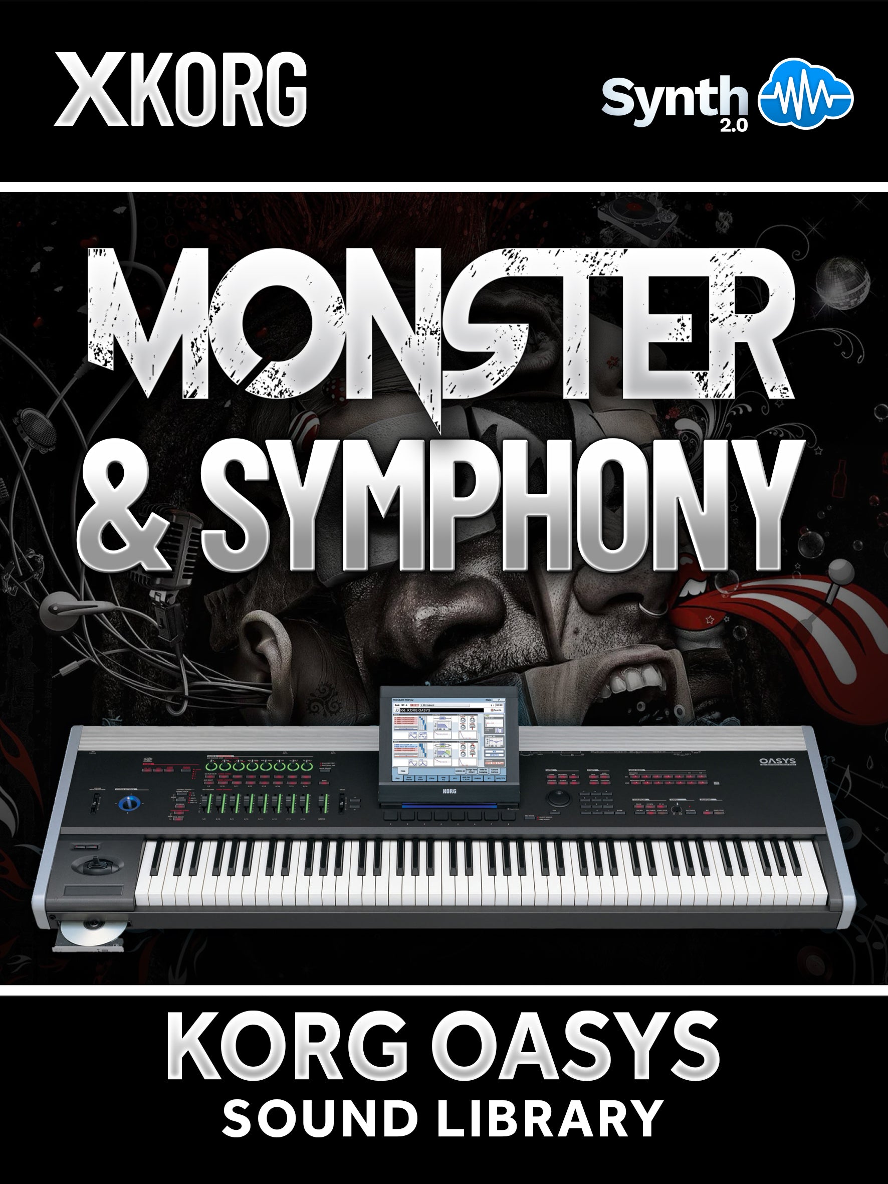 SCL084 - ( Bundle ) - Monster and Symphony + World Piano - Korg Oasys