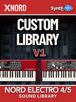 GPR010 - ( Bundle ) - Custom Library V1 + V2 - Nord Electro 4 / 5