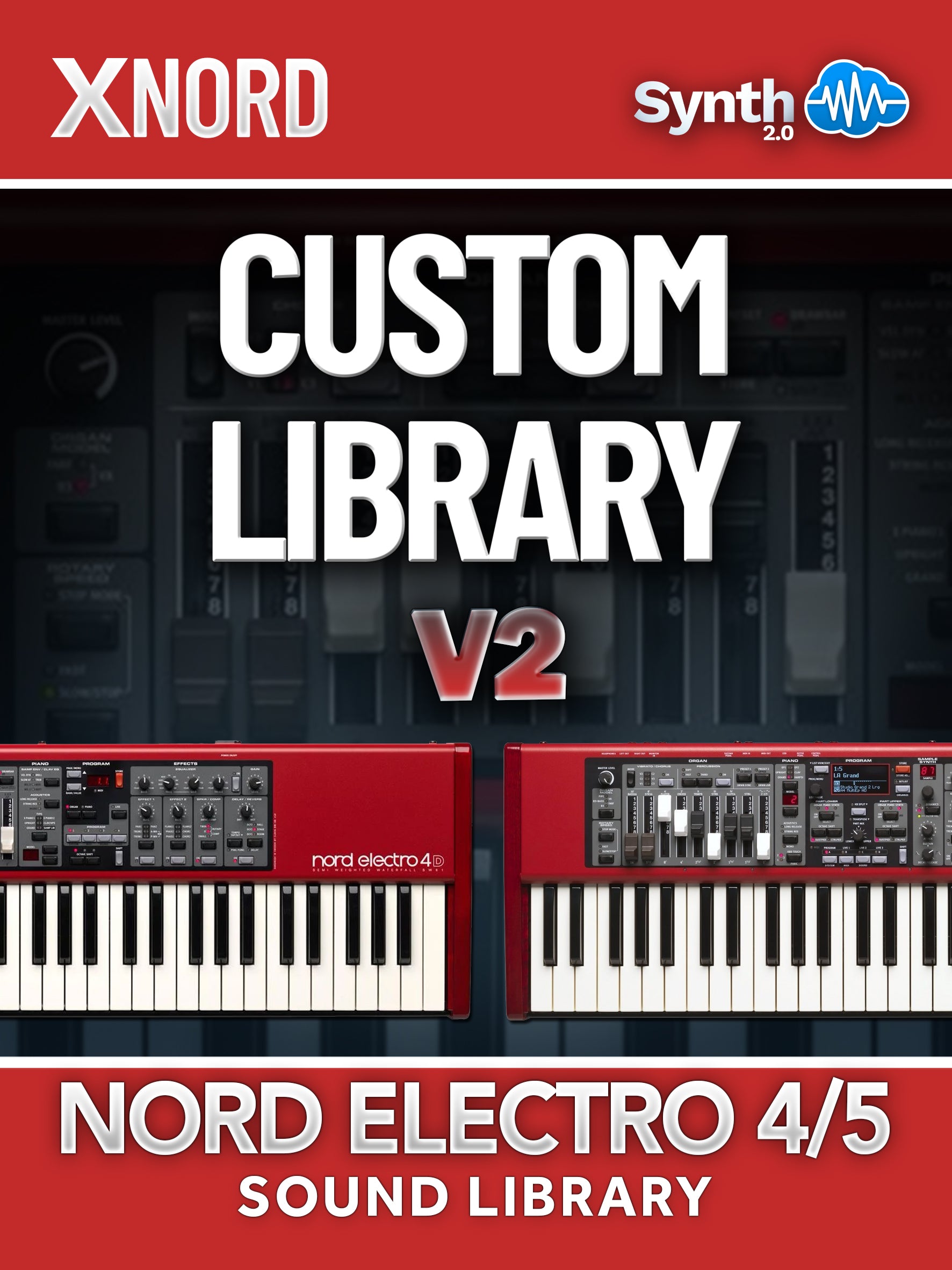 GPR009 - Custom Library V2 - Splits and Layers - Nord Electro 4 / 5 Series ( 90 presets )
