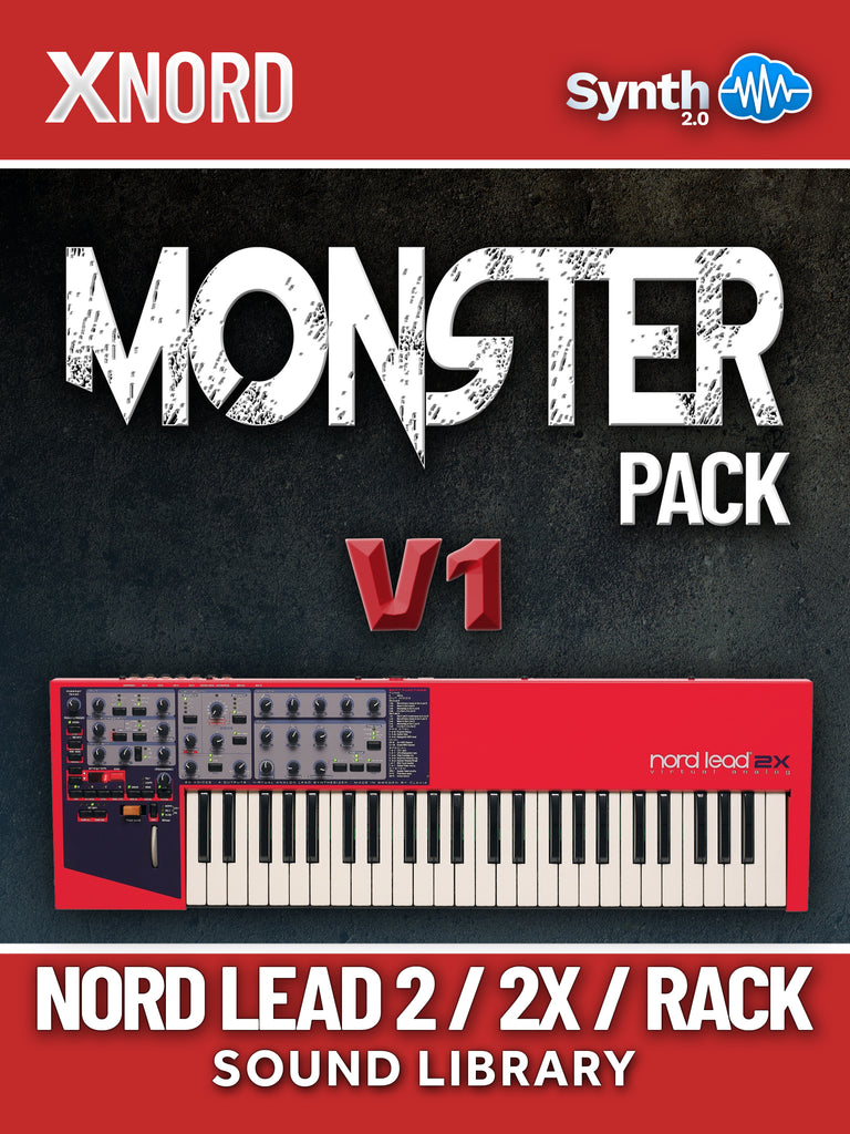 LDX149 - Monster Pack V.1 - Nord Lead 2 / 2x / Rack – Synthcloud