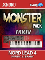 LDX178 - Monster Pack MKIV - Nord Lead 4 / Rack ( 162 presets )