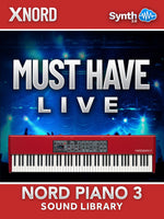 ASL016 - Must Have Live - Nord Piano 3 ( 72 presets )