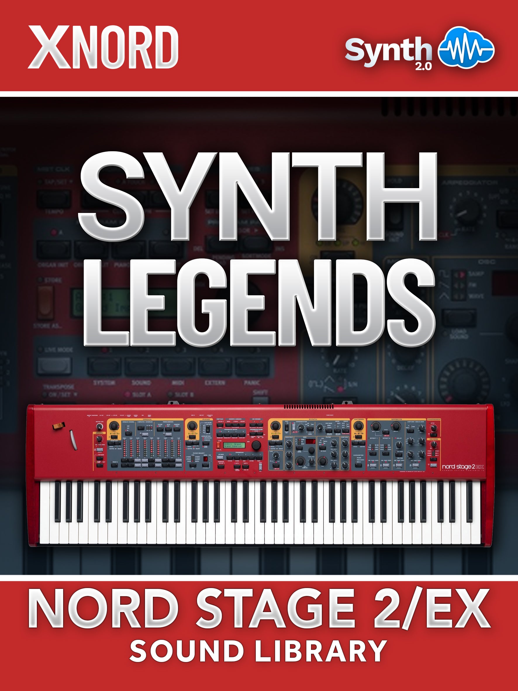 LDX190 - Synth Legends - Nord Stage 2 / 2 EX ( 20 presets )