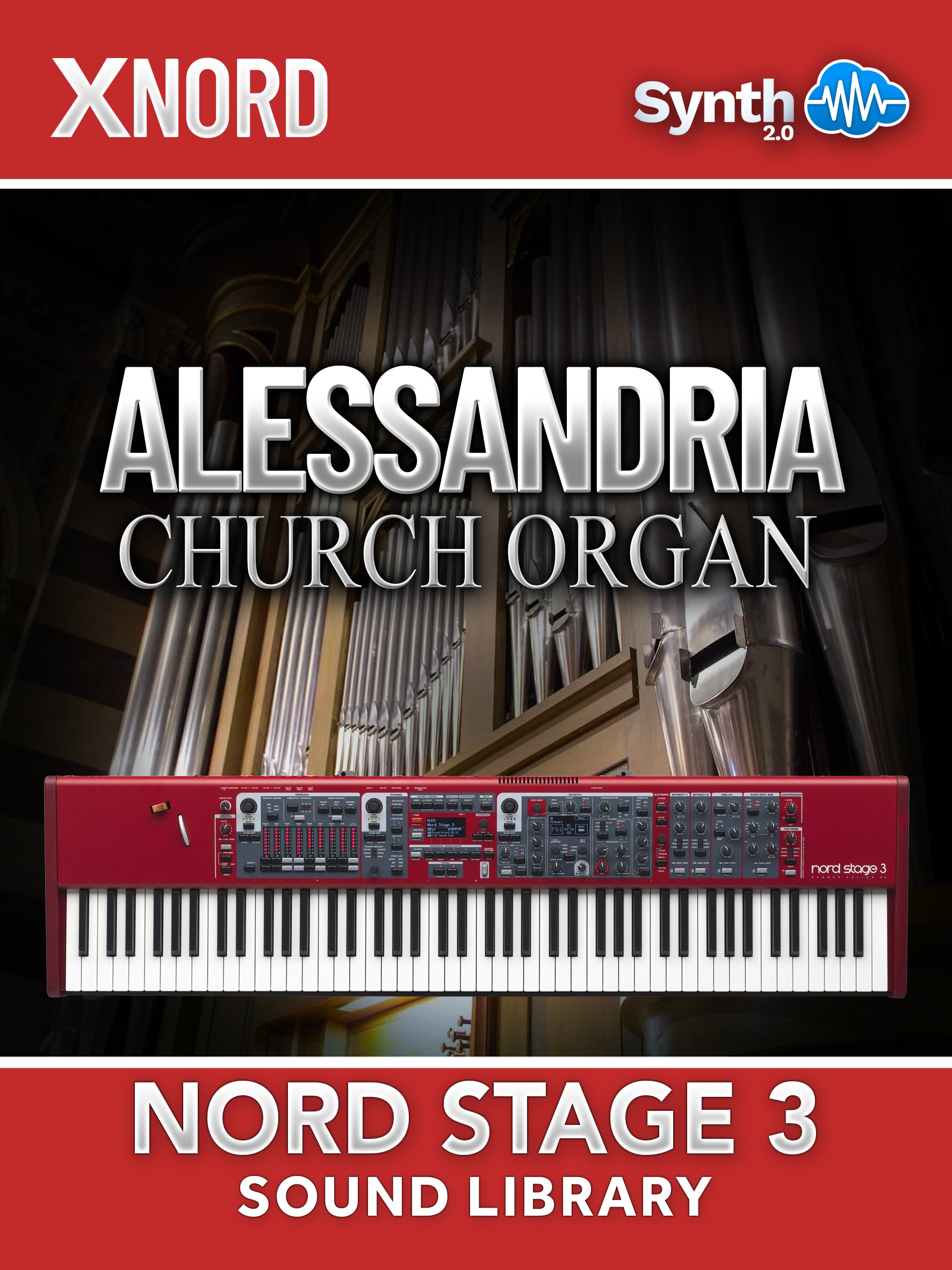 RCL011 - Alessandria Church Organ - Nord Stage 3 ( 29 presets )