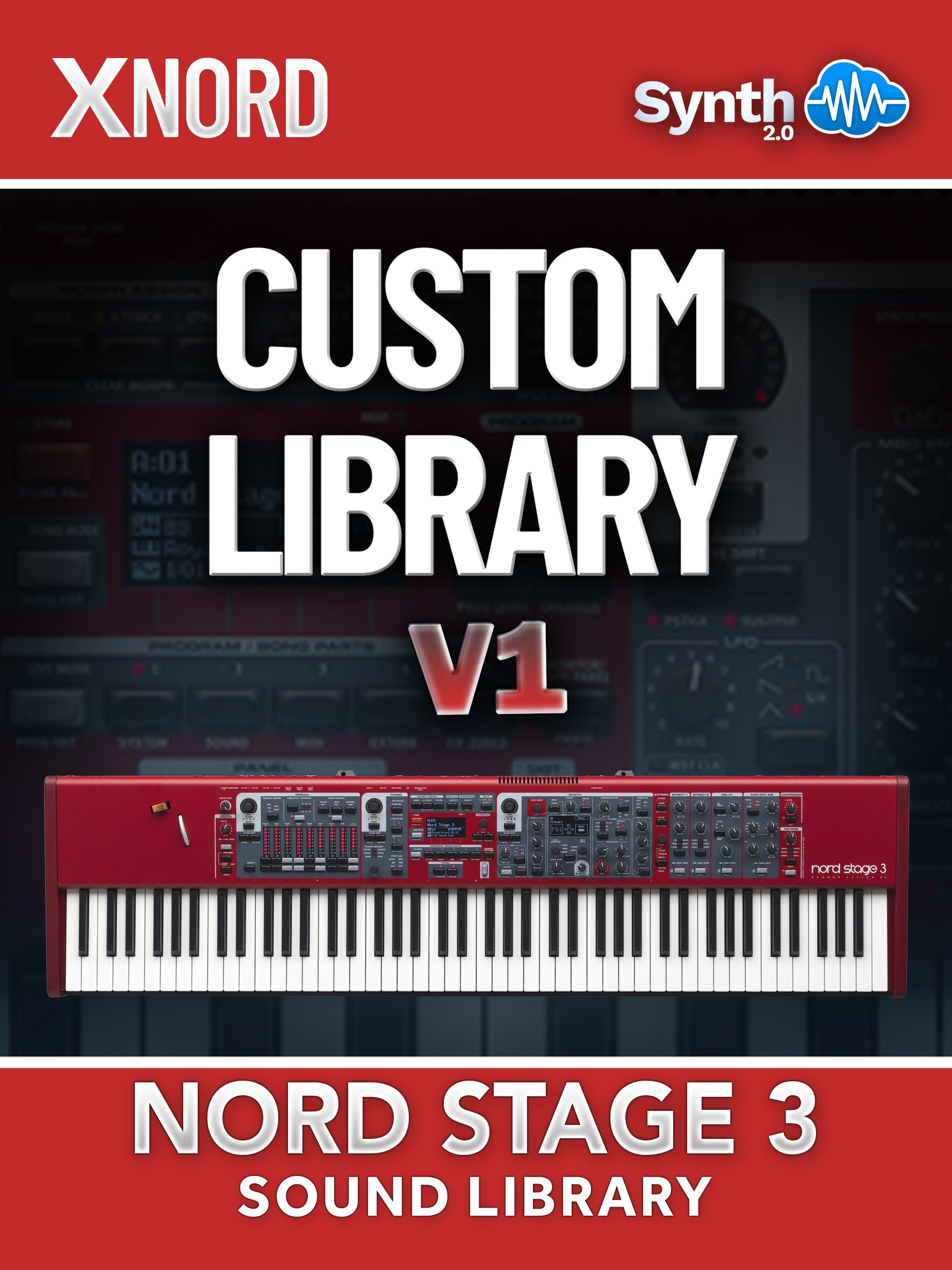 GPR008 - Custom Library V1 - Nord Stage 3 ( 40 presets )