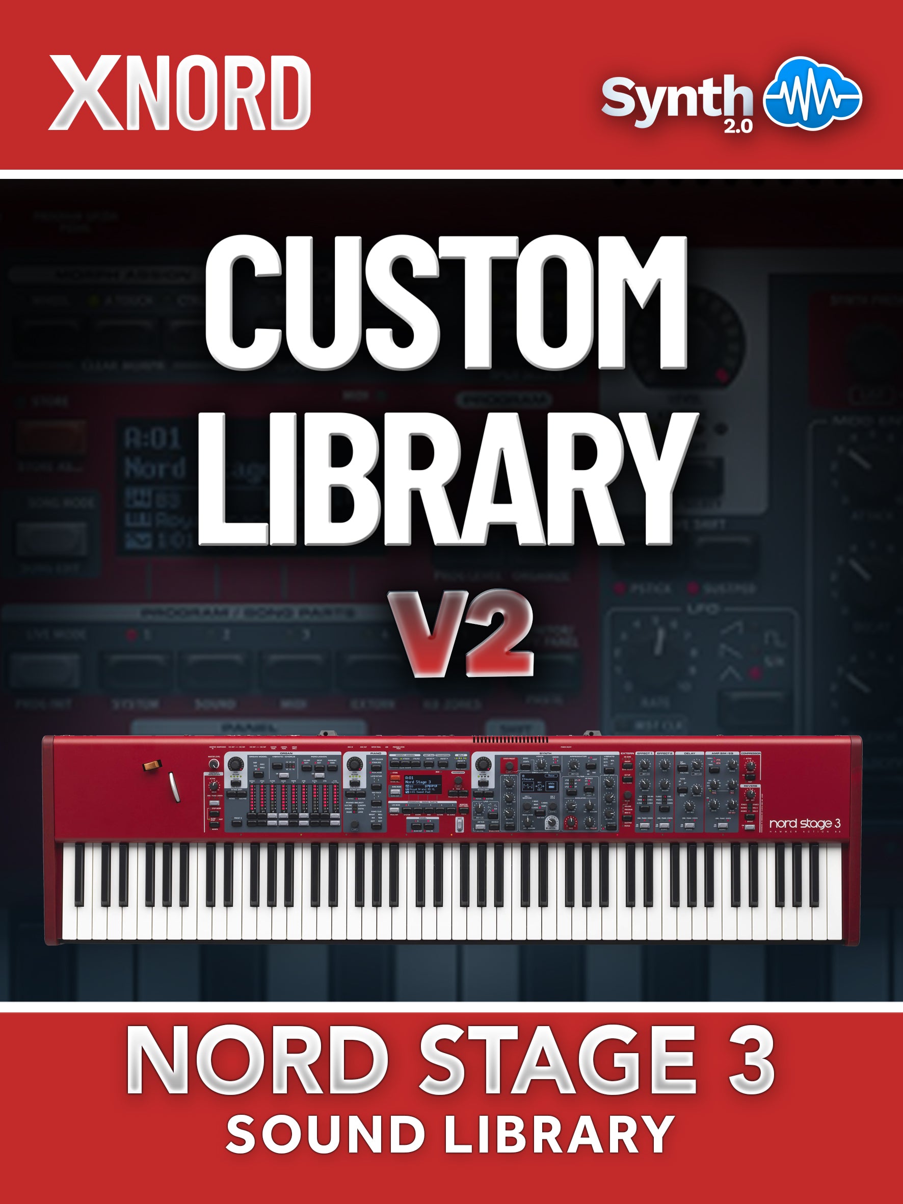 GPR009 - Custom Library V2 - Splits and Layers - Nord Stage 3 ( 90 presets )