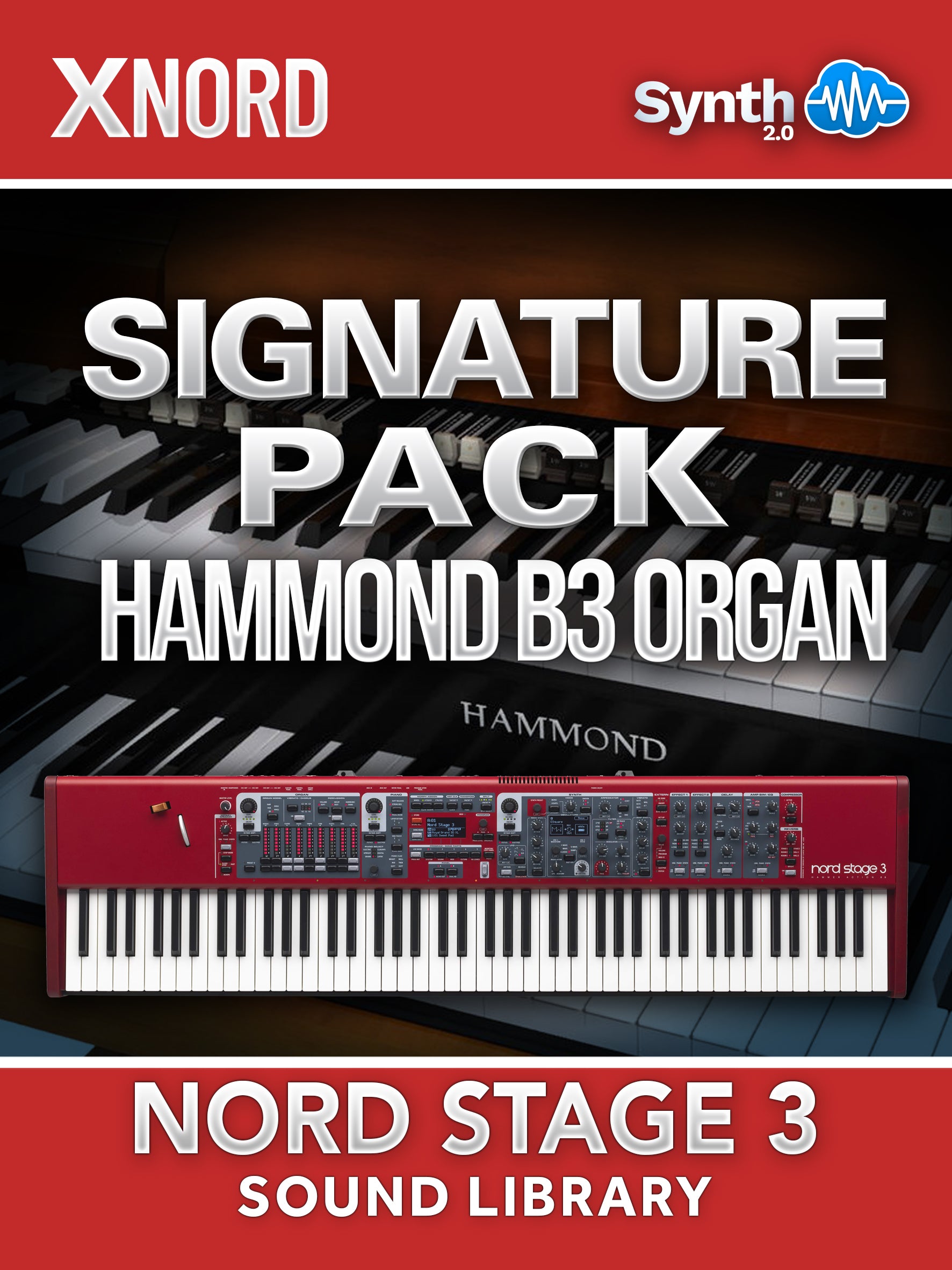 DVK013 - Signature Pack Hammond B3 Organ V1.5 - Nord Stage 3 ( 20 presets )