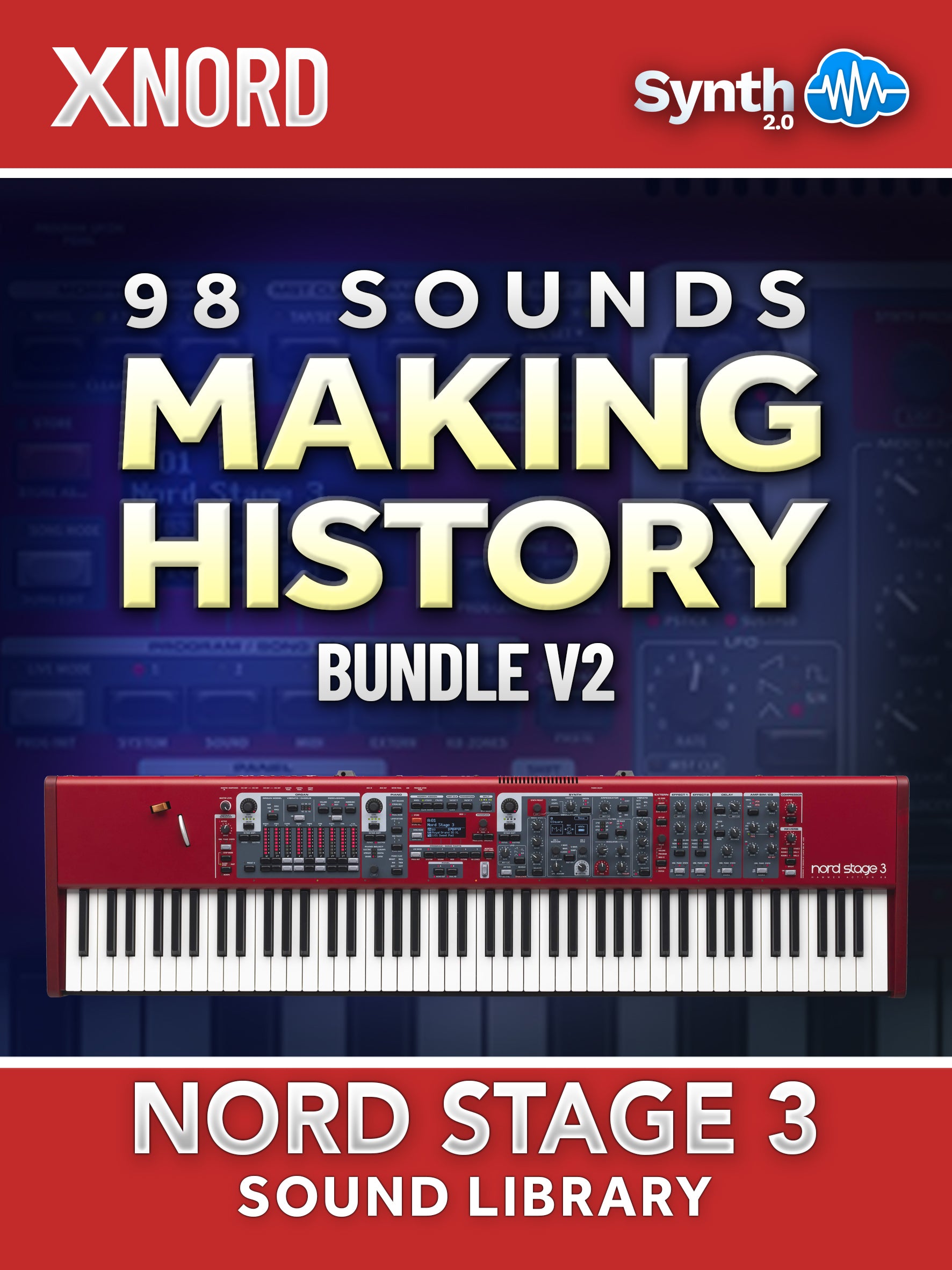 FPL023 - 98 Sounds - Making History BUNDLE V2 - Nord Stage 3