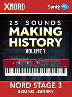 FPL001 - 25 Sounds - Making History Vol.1 - Nord Stage 3