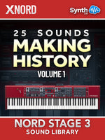 FPL037 - ( Bundle ) - 25 Sounds - Making History Vol.1 + 10 Sounds - Making History Vol.3 - Nord Stage 3