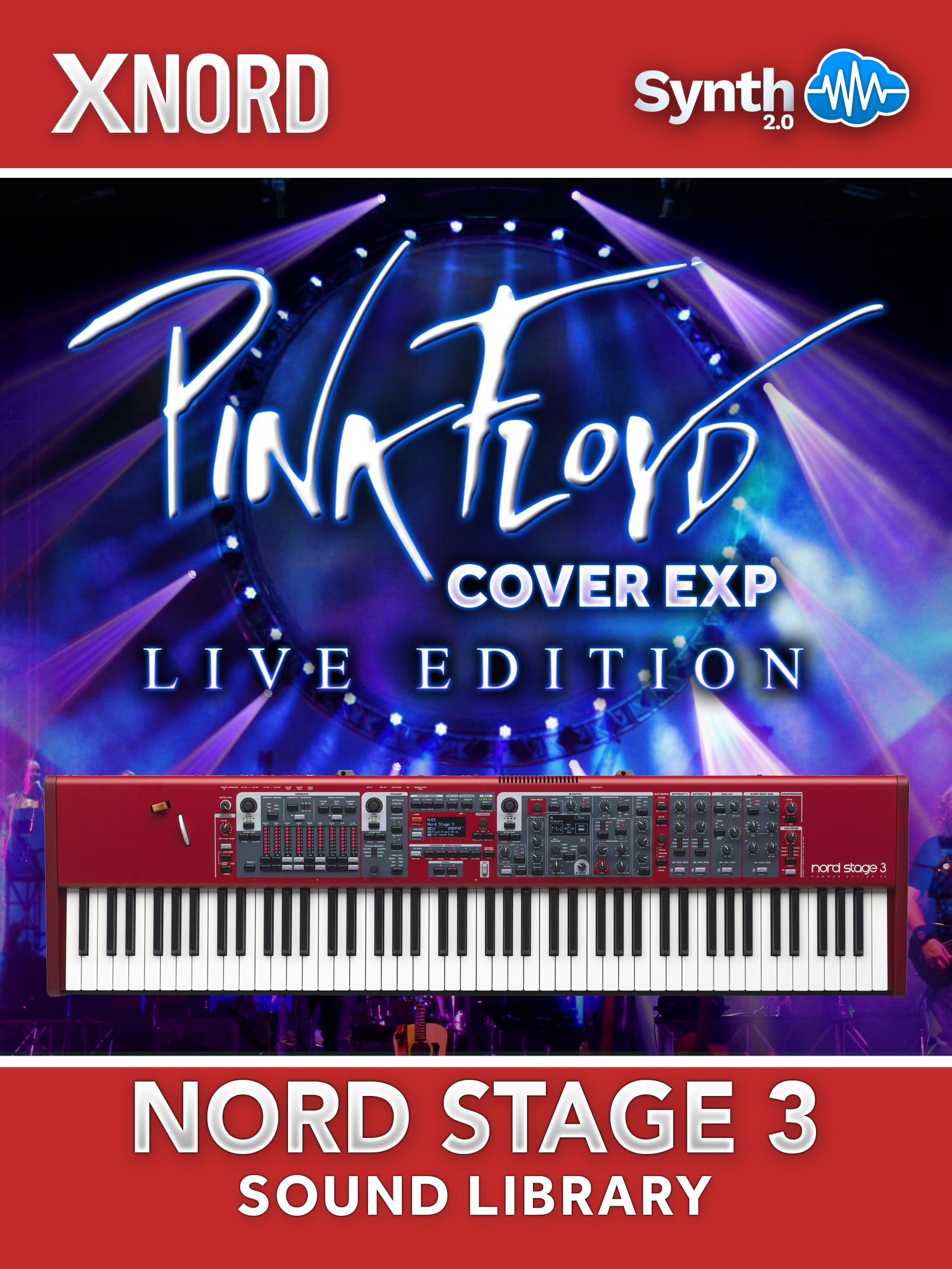 FPL011 - PF Cover EXP Live Edition - Nord Stage 3 ( 16 presets )