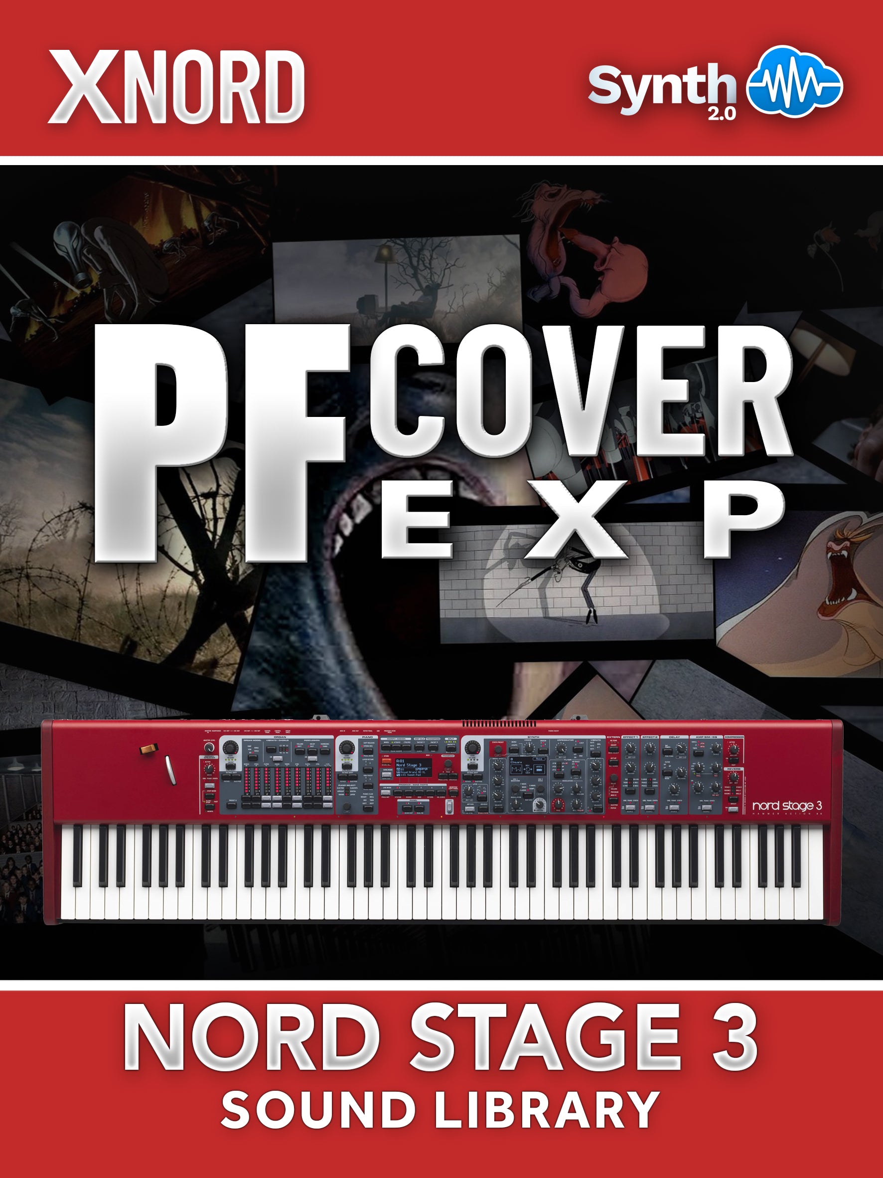 FPL005 - ( Bundle ) - PF Cover EXP + T9T9 Cover EXP - Nord Stage 3