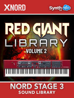 ASL002 - Red Giant Library Vol.2 - Nord Stage 3 ( 42 presets )