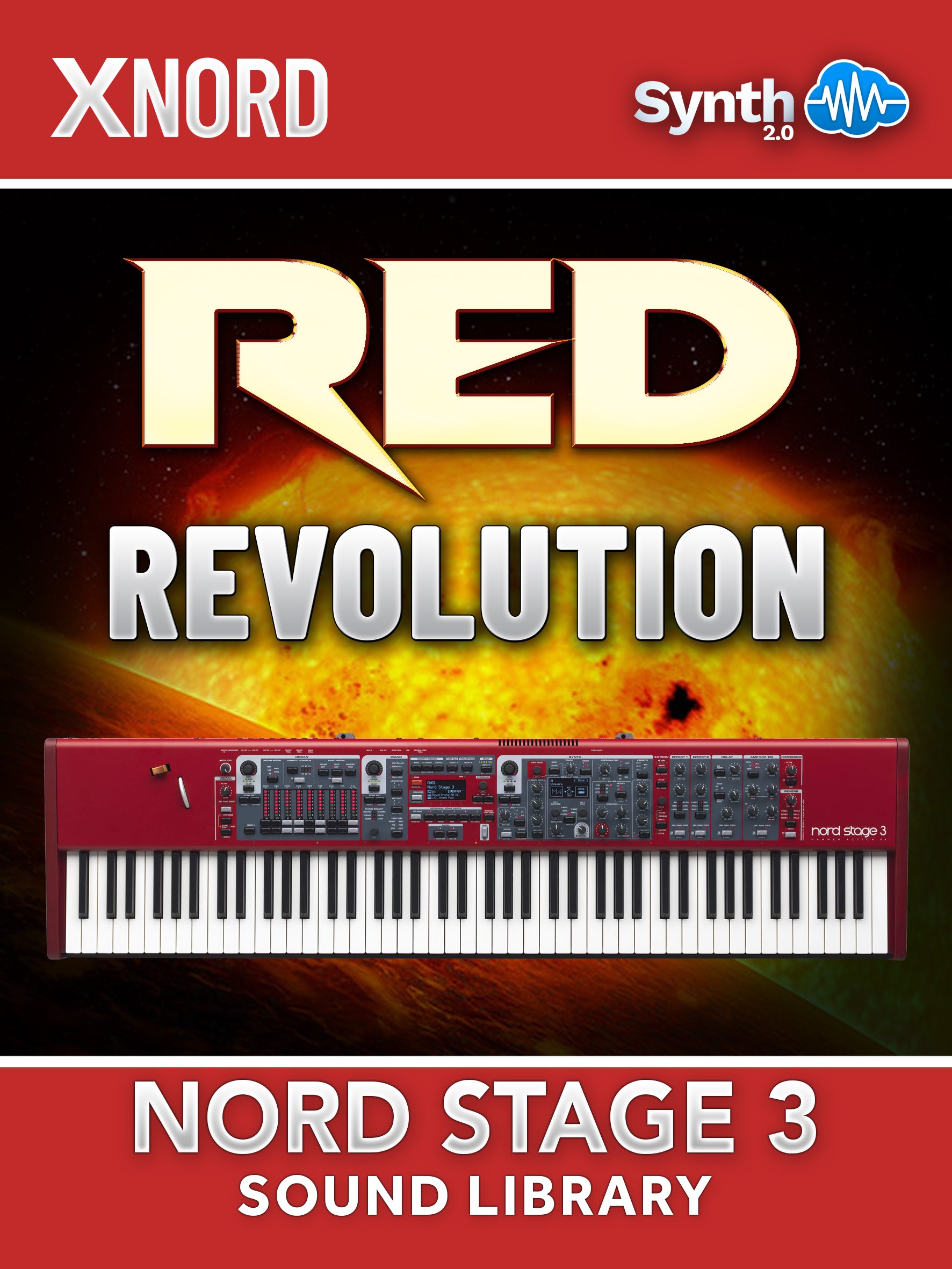 ASL024 - Red Revolution Bundle - Nord Stage 3 ( 176 presets )