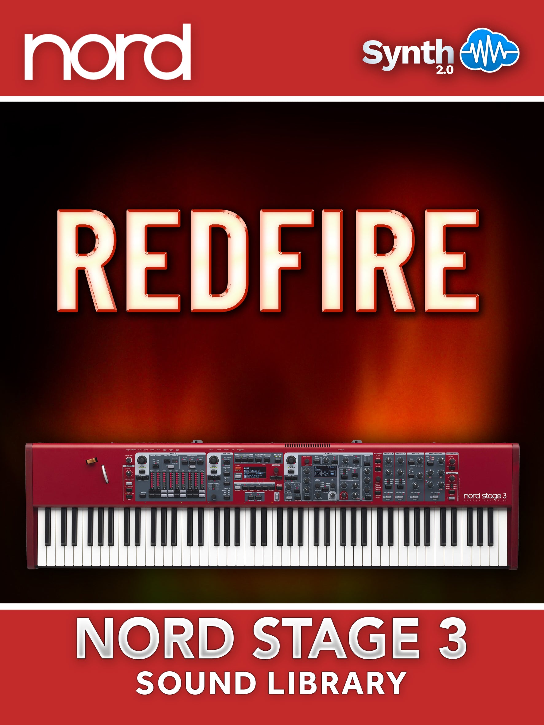 SCL167 - Red Fire - Nord Stage 3