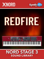 SCL167 - ( Bundle ) - Red Fire + Red Giant XL - Nord Stage 3