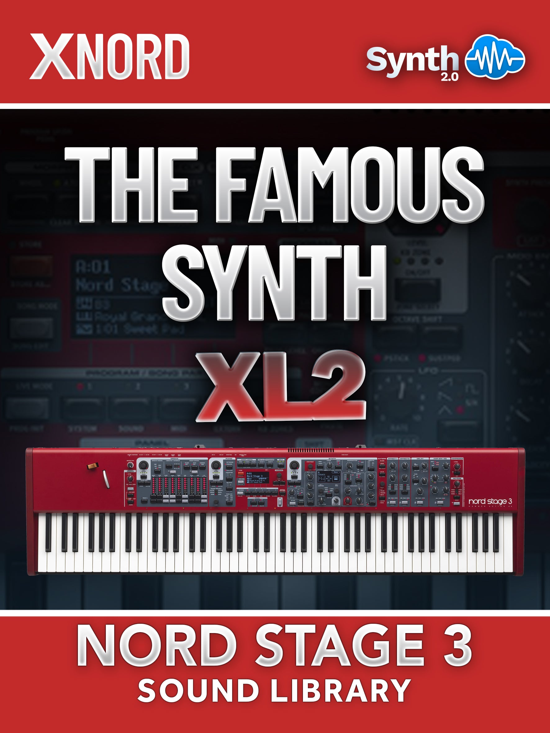 SLL026 - The Famous Synth XL 2 - Nord Stage 3 ( 30 presets )