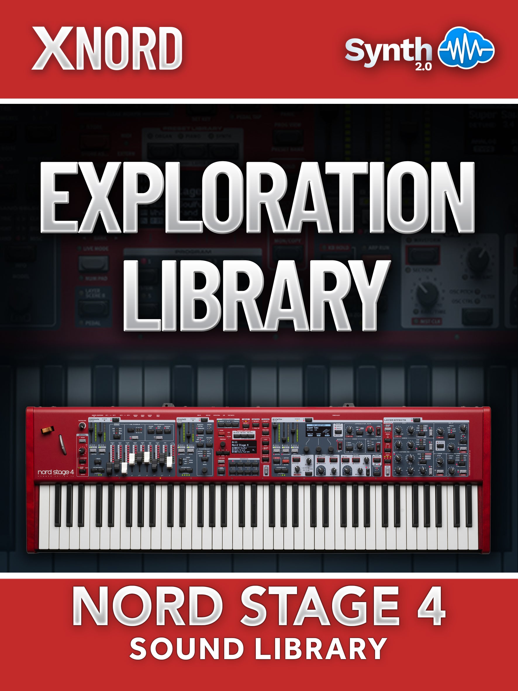 SCL117 - PREORDER - Exploration Library - Nord Stage 4 ( 25 presets )