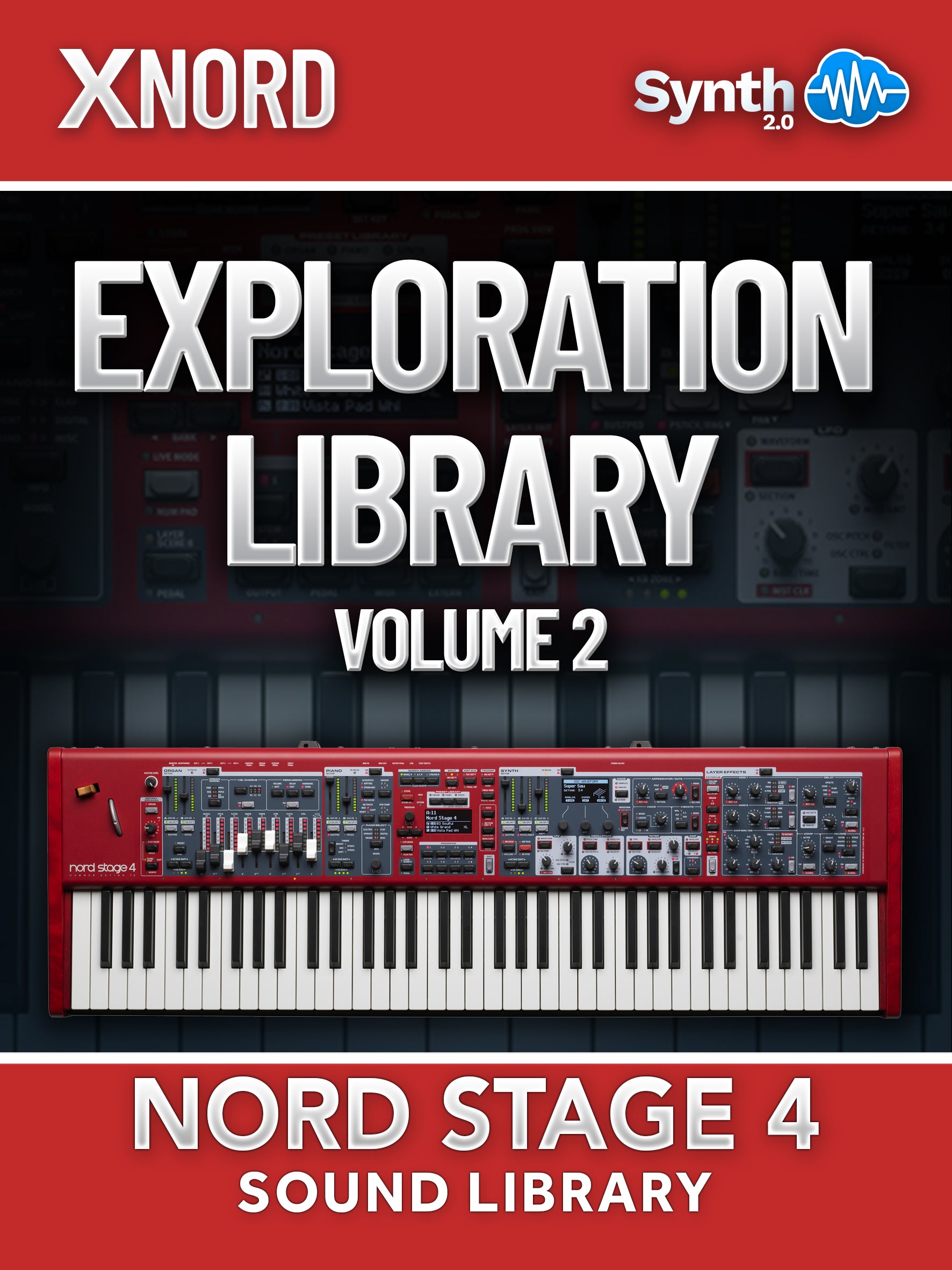PXL002 - Exploration Library Vol. 2 - Nord Stage 4 ( 25 presets )