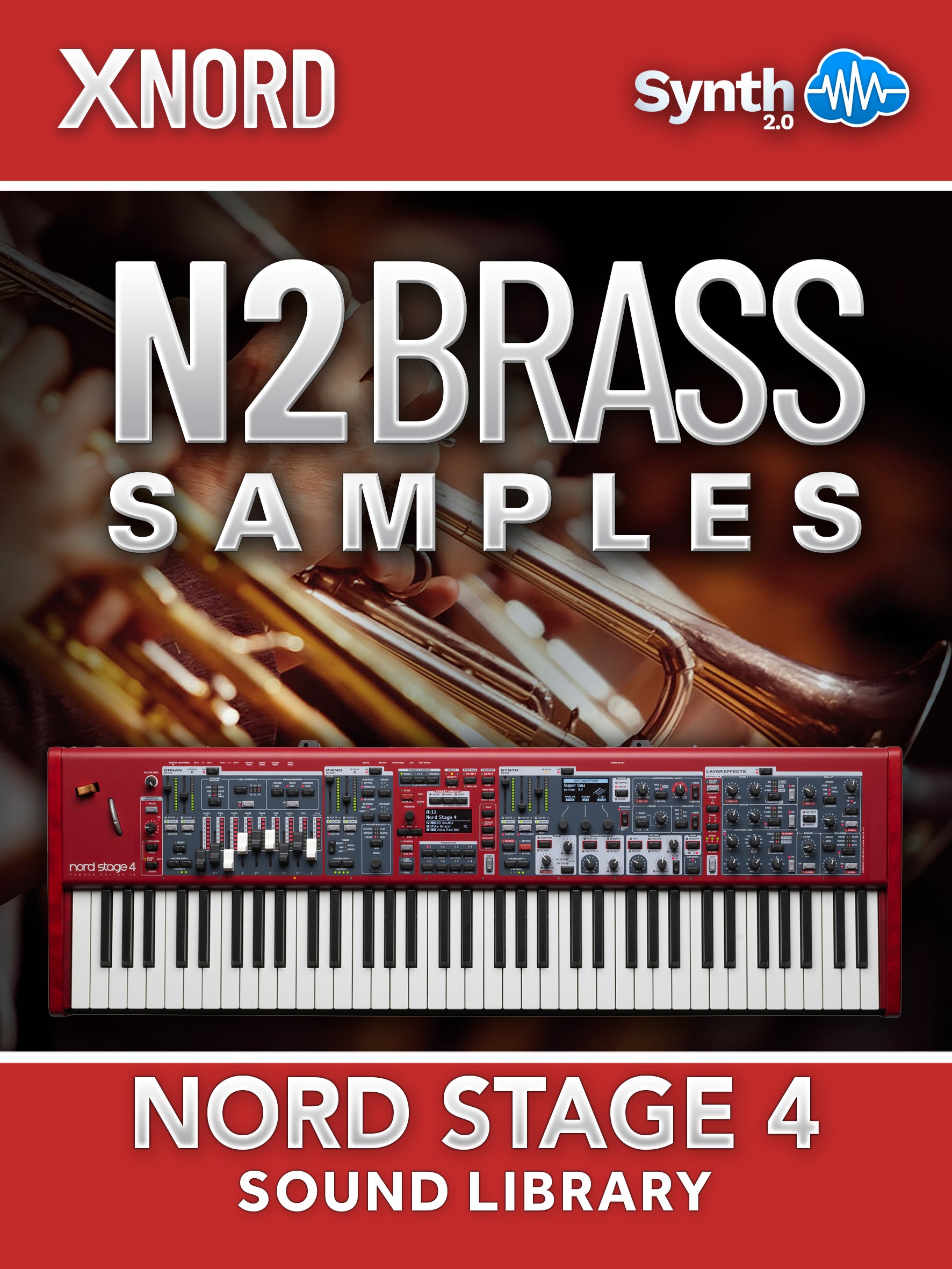 SCL121 - N2 Brass Samples - Nord Stage 4 ( 7 presets )