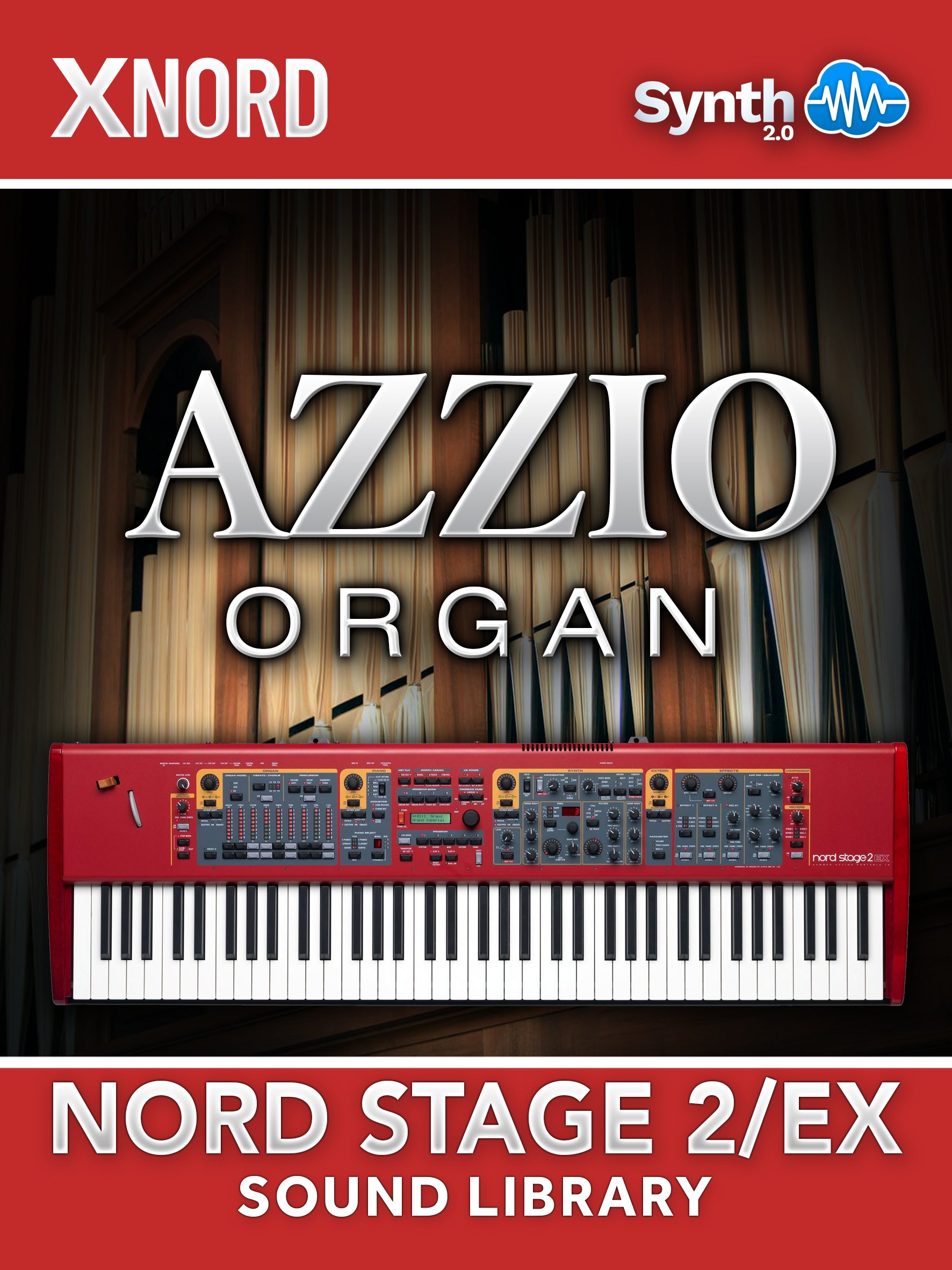 RCL010 - ( Bundle ) - Strassburg Organ + Azzio Organ - Nord Stage 2 / 2 EX