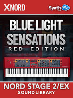 GPR015 - Blue Light Sensations (Red Edition) - Nord Stage 2 / 2 EX ( 30 presets )