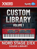 GPR010 - ( Bundle ) - Custom Library V1 + V2 - Nord Stage 2 / 2 EX