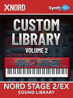 GPR010 - ( Bundle ) - Custom Library V1 + V2 - Nord Stage 2 / 2 EX