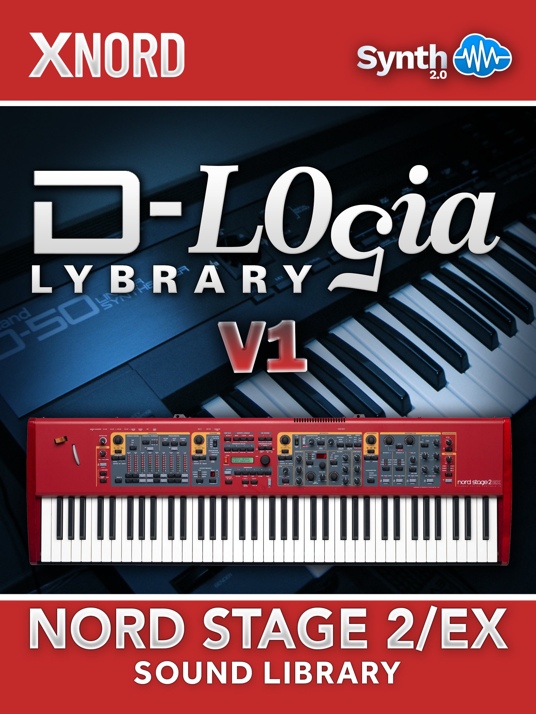SLL010 - D-logia Library V1 - Nord Stage 2 / 2EX ( 33 presets )